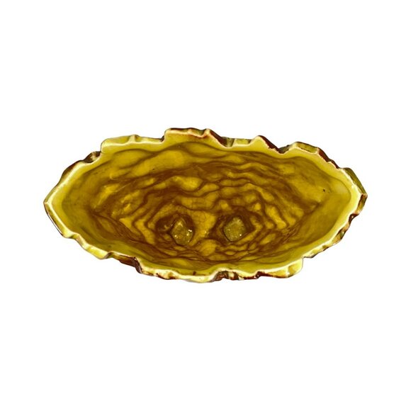 Vintage McCoy Grapes & Leaves Ceramic Double Vase Planter Mid-Century 1950s - Picture 9 of 13